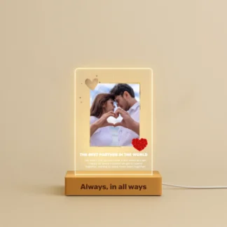 Personalized Photo Lamp – A Romantic Gift for Your Partner