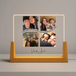 Gift for Her or Anyone You Love – Personalized Night Light with Dedication