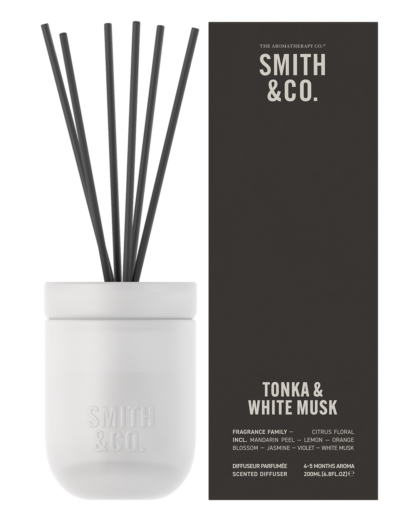 דיפיוזר Smith & Co. - Tonka & White Musk - Image 2