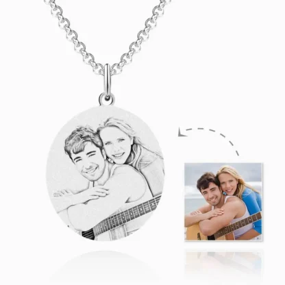 Personalized Picture Chain Necklace